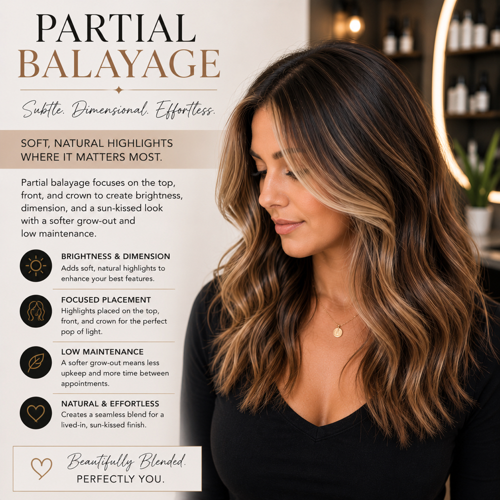 Partial Balayage NO HAIRCUT at Ks.allaboutstyle in Columbia, SC