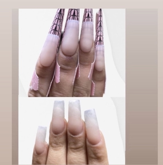 Acrylic Full Set (Medium) at Kinas Nails in Lemon Grove, CA