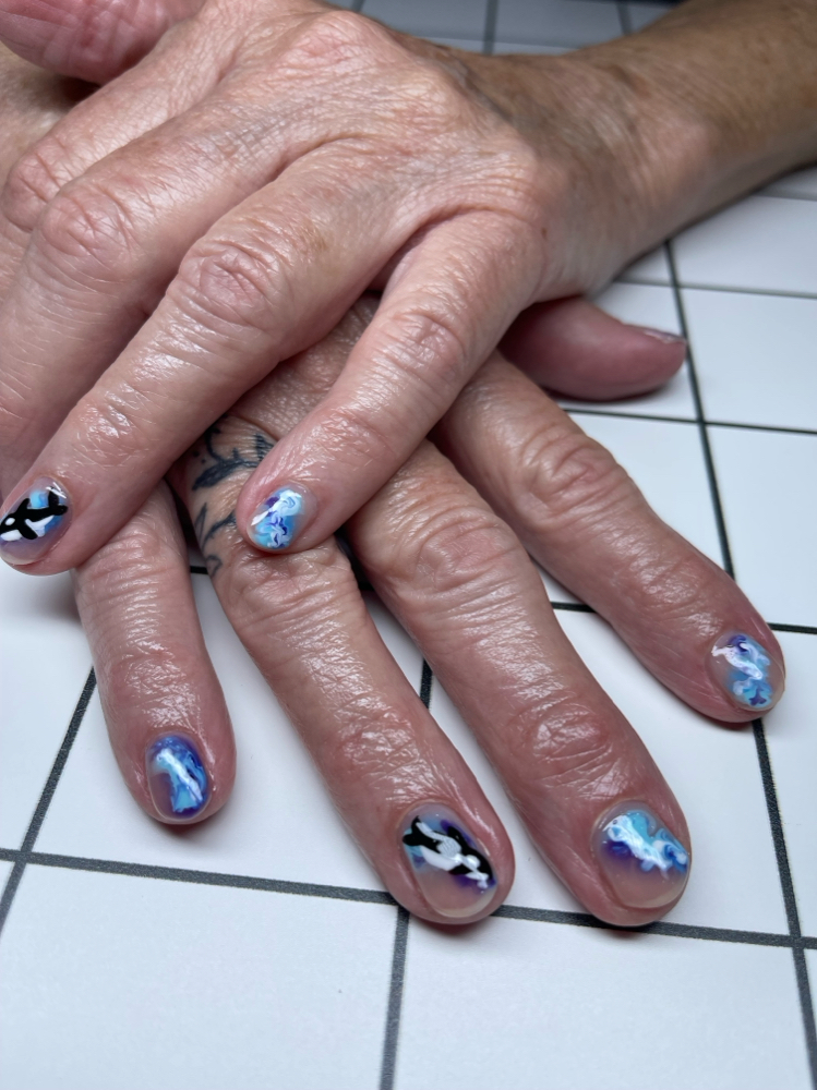 Gel Manicure at KAYDEE'S BEAUTY BAR in Norfolk, VA