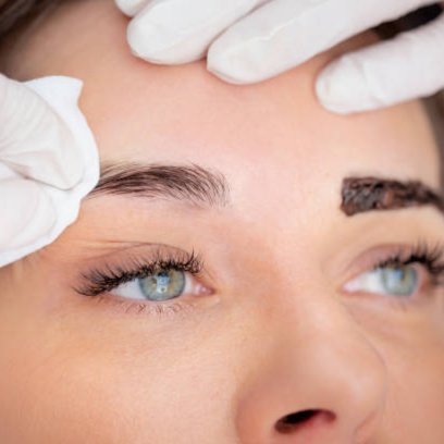 Brow Tint at S & K Beauty Bar in Clio, MI