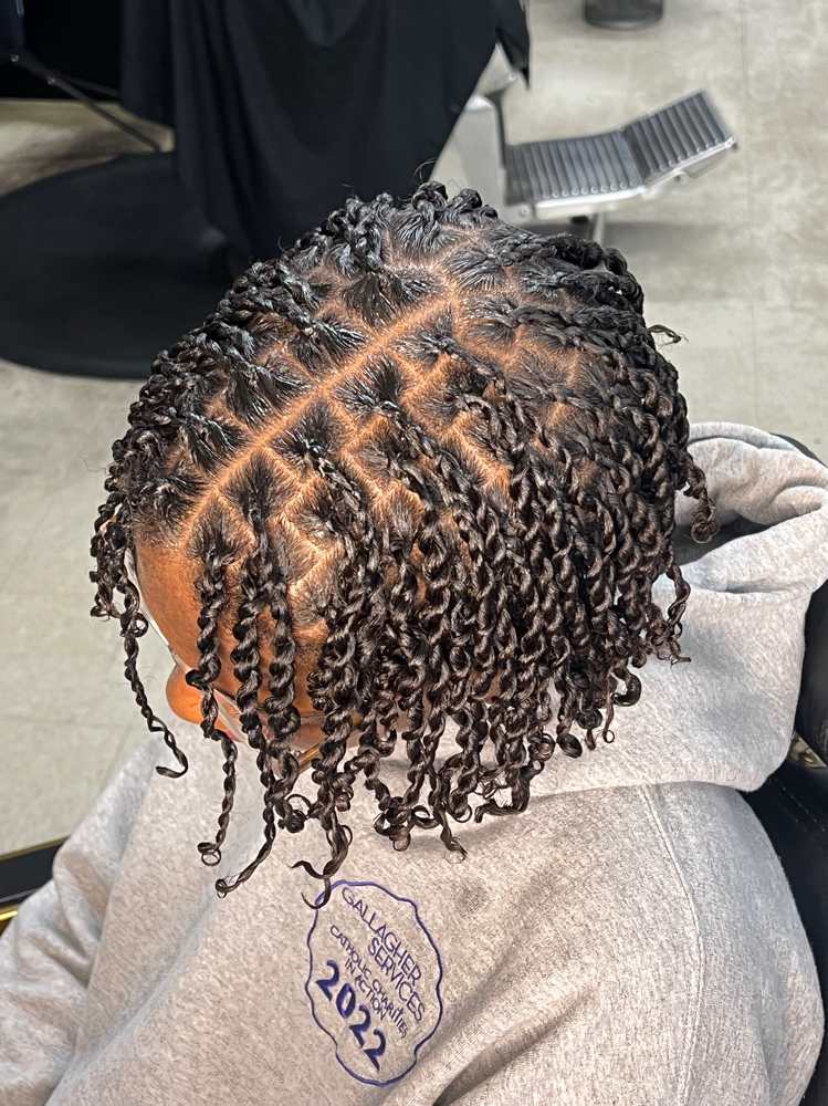 Mens 2-strand Twist