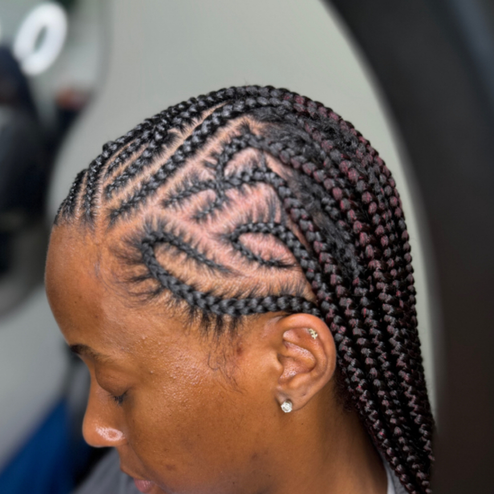 Creative Design-Stitch/Fulani at Yana Braids in Chicago, IL