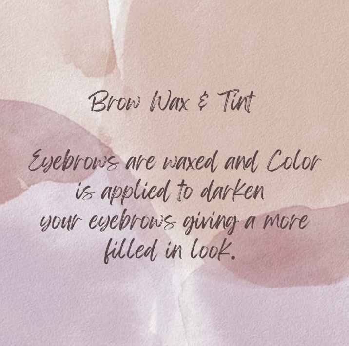 Brow Wax And Tint at Lilly Smith in Springfield, KY