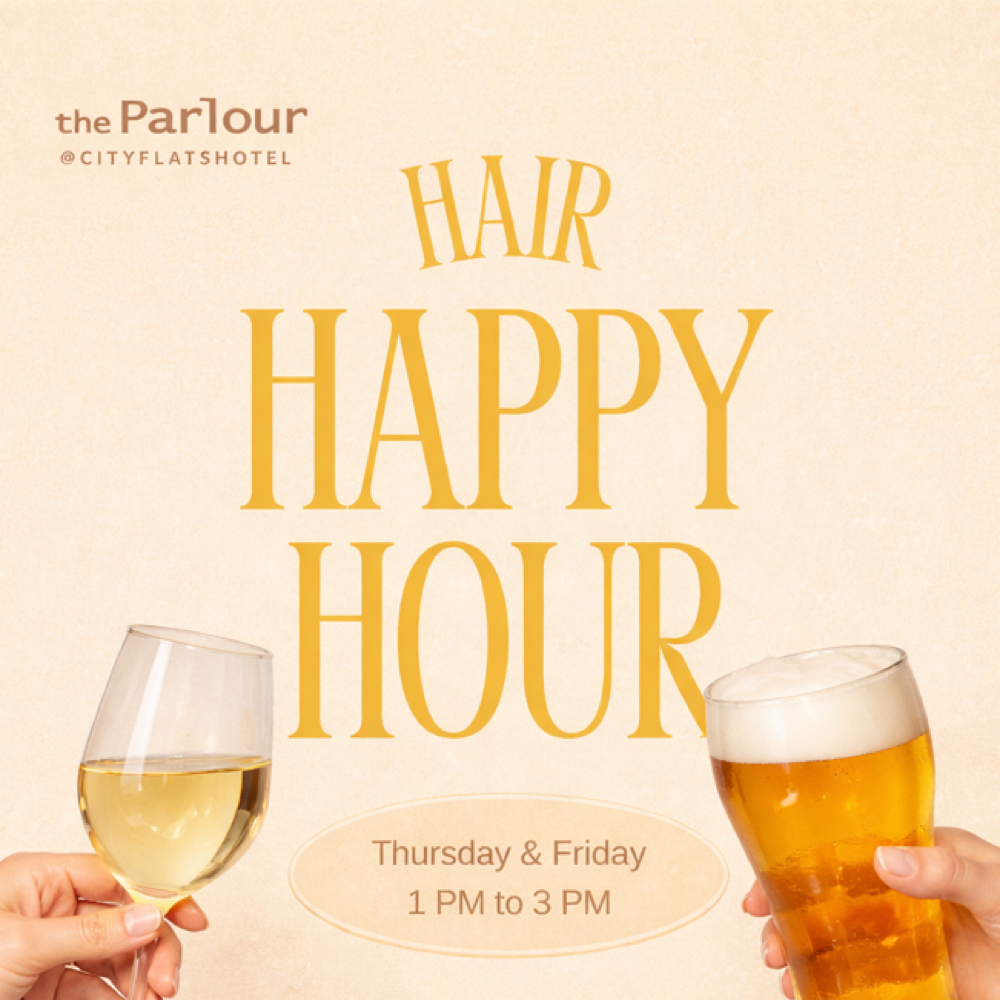 Blowout + Gloss- HAIR HAPPY HOUR at the Parlour in Grand Rapids, MI