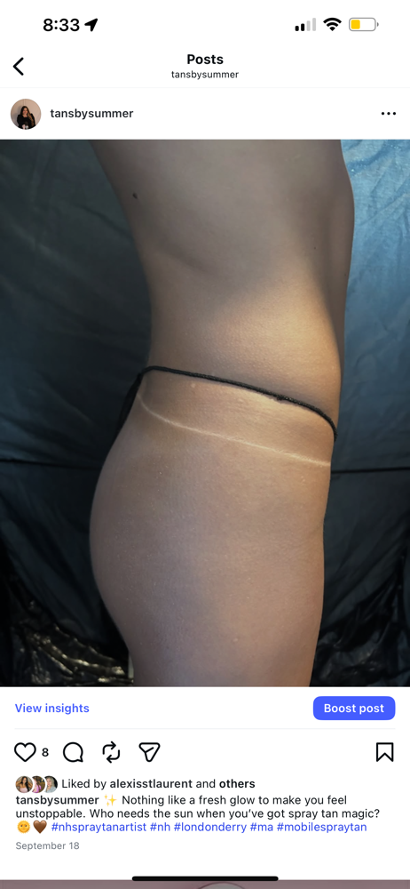 2 Spray Tans at Summer Tans, LLC in Londonderry, NH