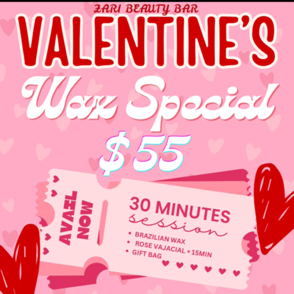 Brazilian Wax + Rose Vajacial
