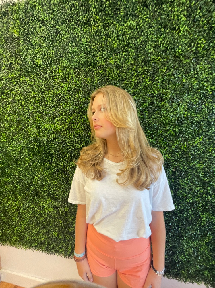 Womens shampoo, cut & style at Hair by Kinsey in panama city, FL