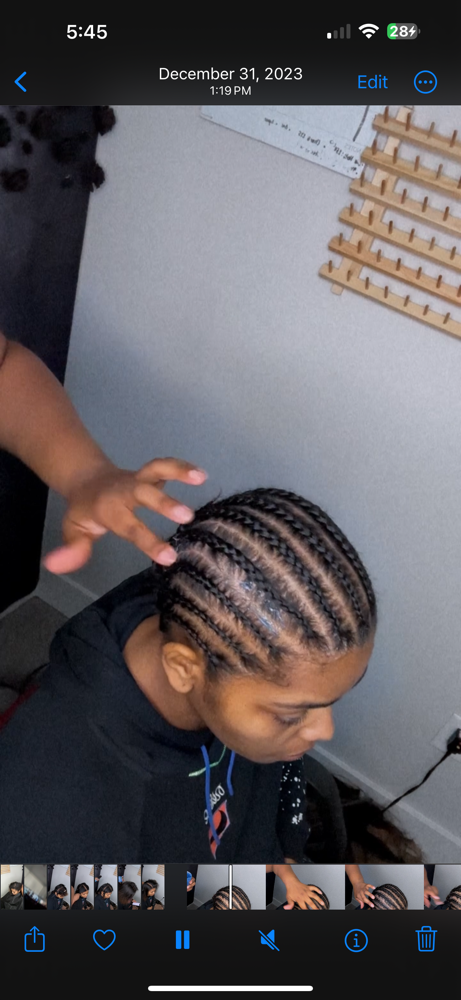 Braid Down at Rawluxure Hair & Body in Jonesboro, GA