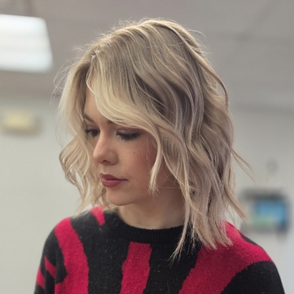 Face Frame Blonde at Blonding With Latisha in Andover, KS