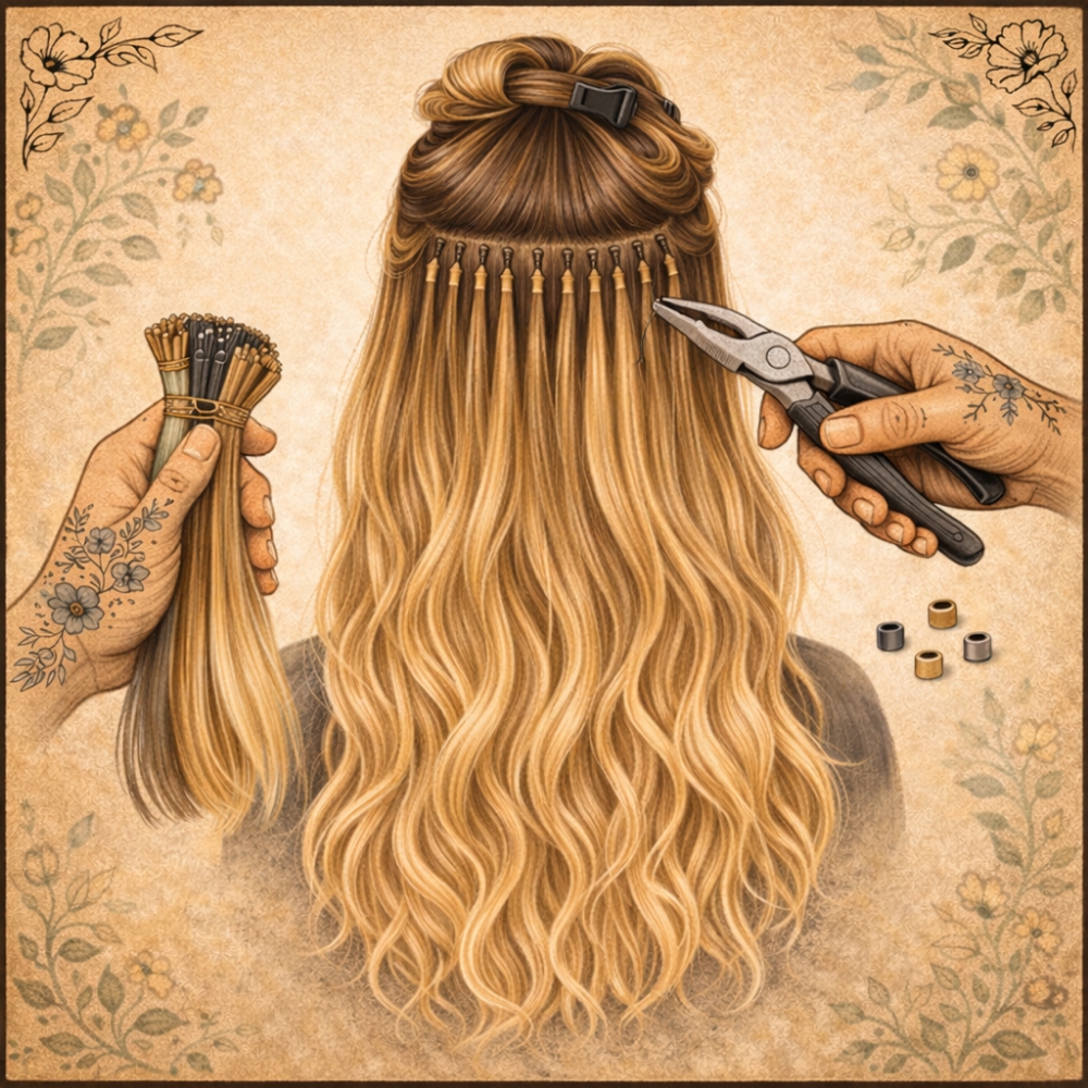 I Tip Extensions at Stones and Strands LLC in Abilene, TX