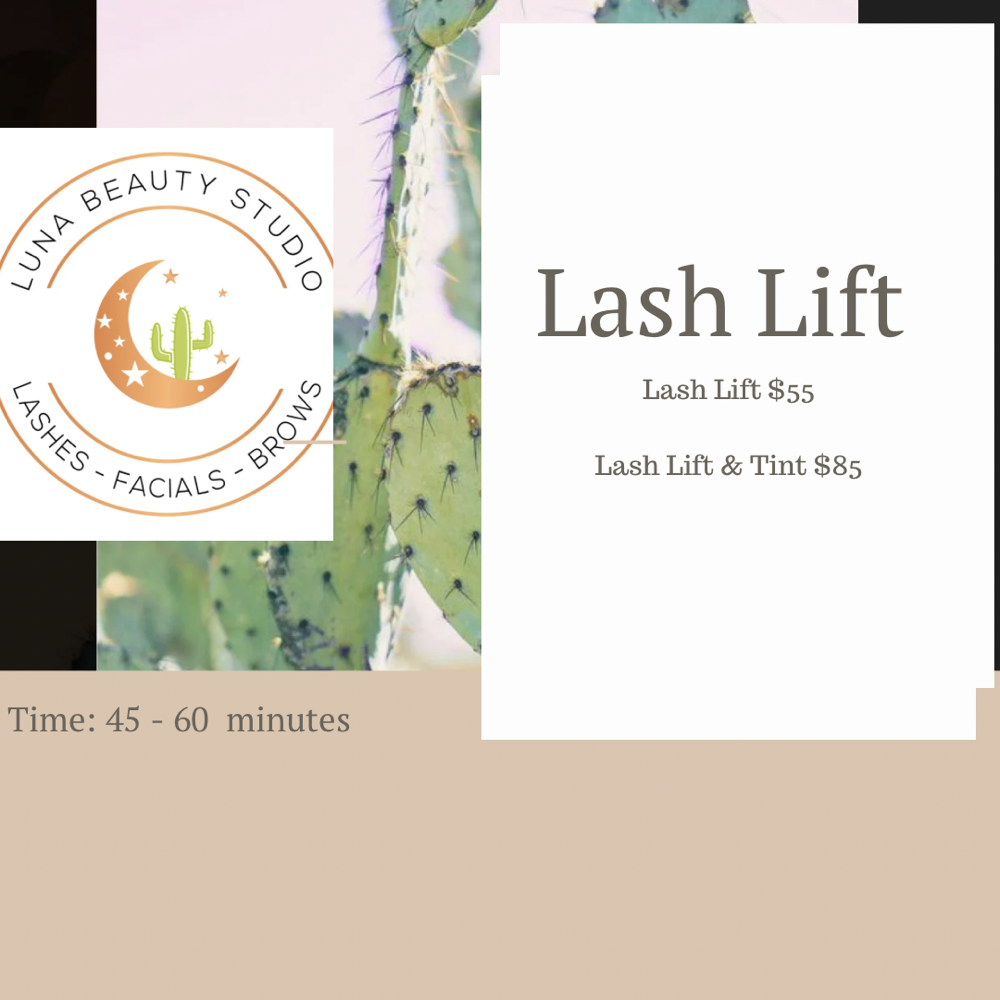 Lash Lift / Tint