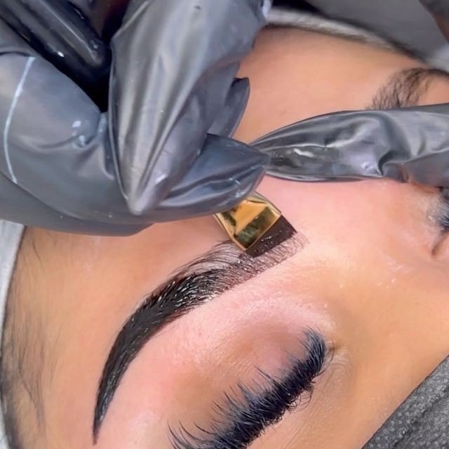 BROW LAMINATION, STAIN AND WAX