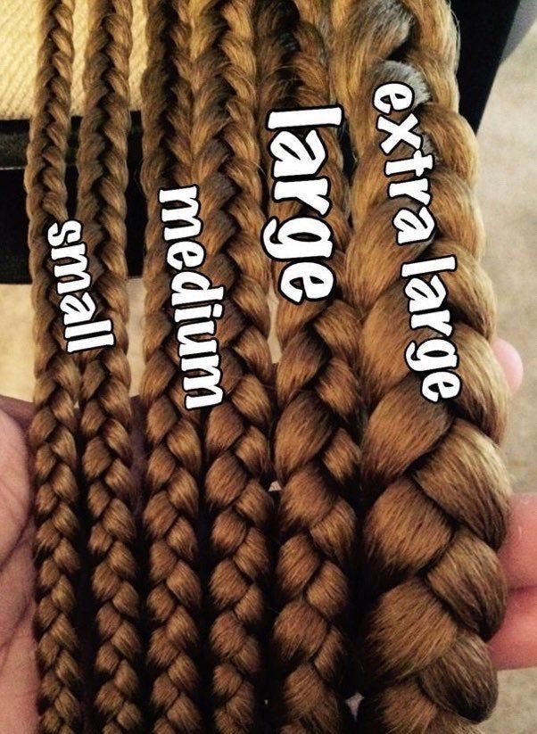 Medium Braids Removal