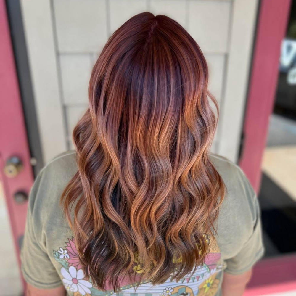 Partial Balayage W/ Base Color at Shearly Southern Salon in Pickens, SC