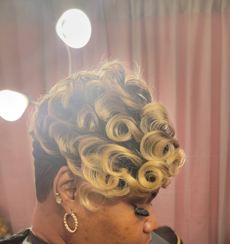 Relaxer / Cut / Curl at Styles By Betta in Southfield, MI