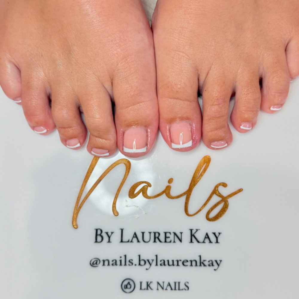 Pedicure Full French at LK Nails in Greer, SC