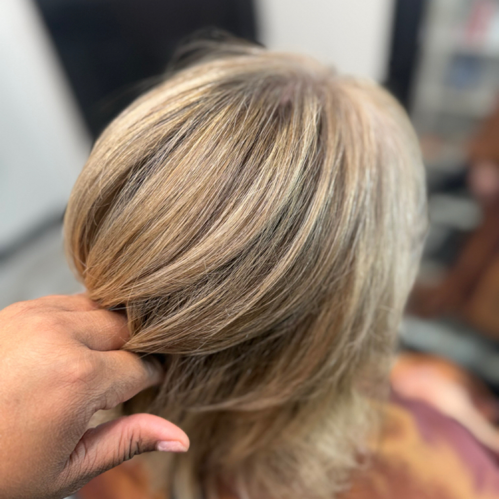 Partial Low/hi Lights at GraceHair in Memphis, TN