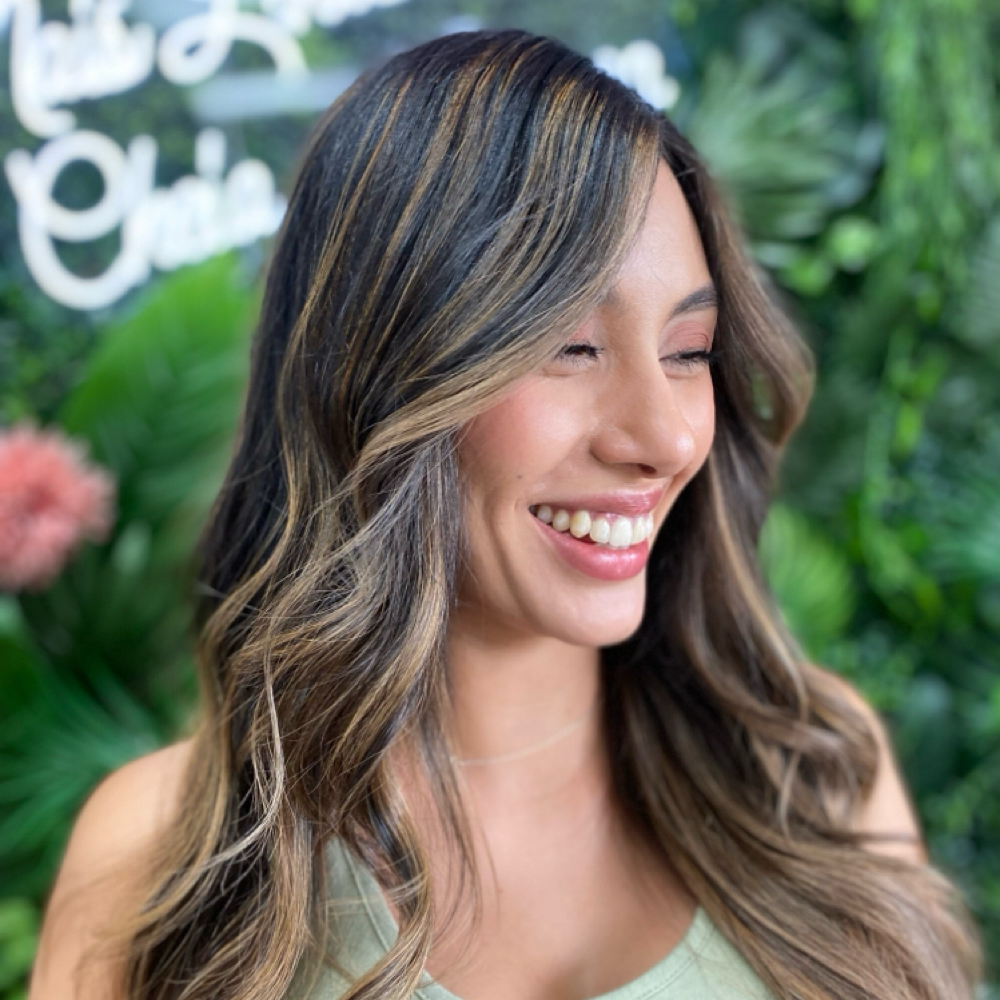 Partial Balayage at Solune Studio in San Antonio, TX