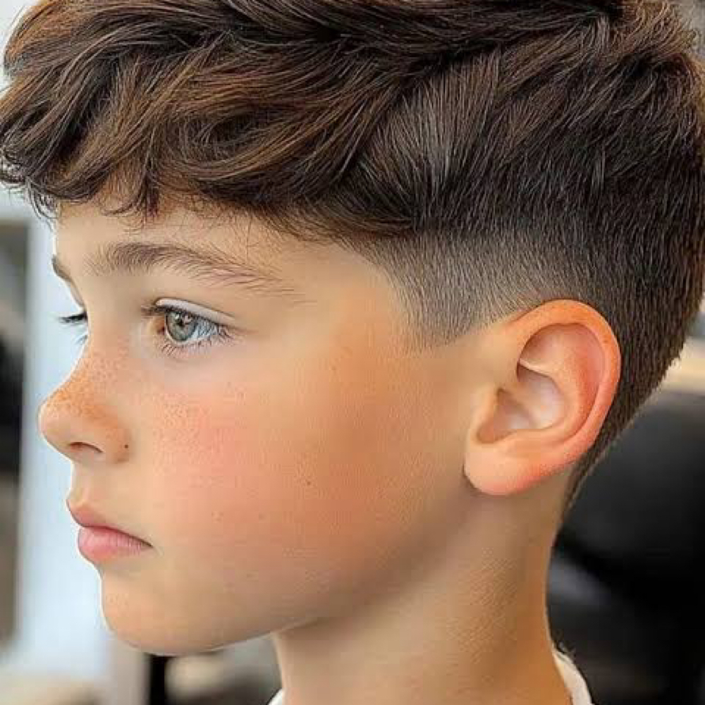 Kids Haircut at Pretzel city barbershop in Freeport, IL