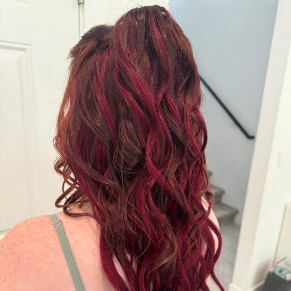 Updos at Vicious Vivids in Longview, WA