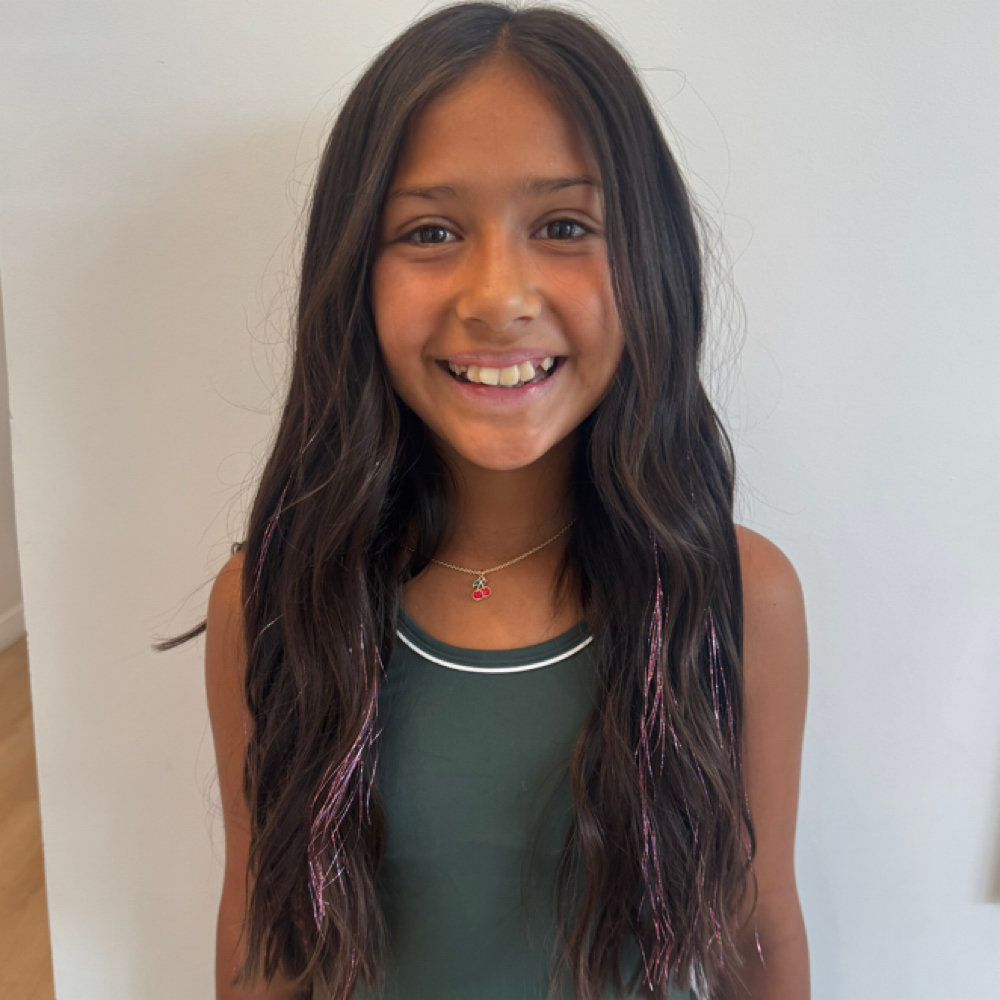 Tinsel (6 Strands) at Crowned by Anastasia in Chino, CA