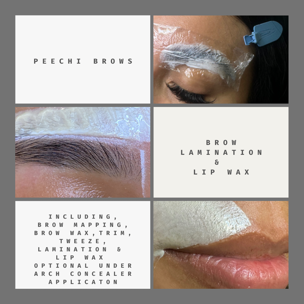 Brow Lamination & Lip Wax