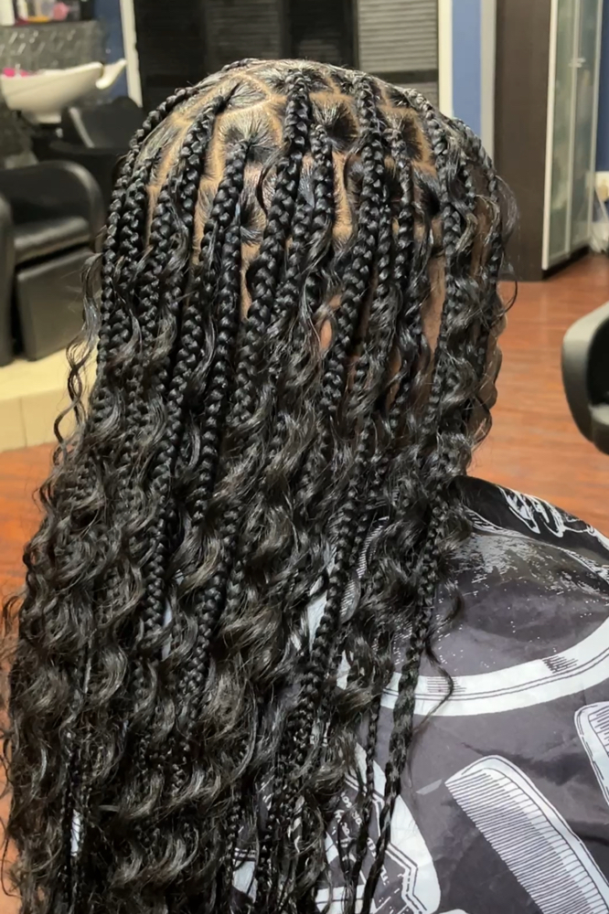 Boho Knotless Braids at Ebony Chanté in Bridgeton, MO