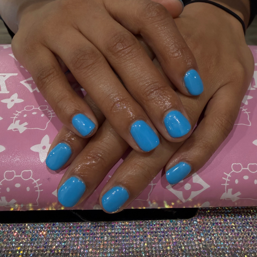 Manicure at Desert MUAH Studio. in Lancaster, CA