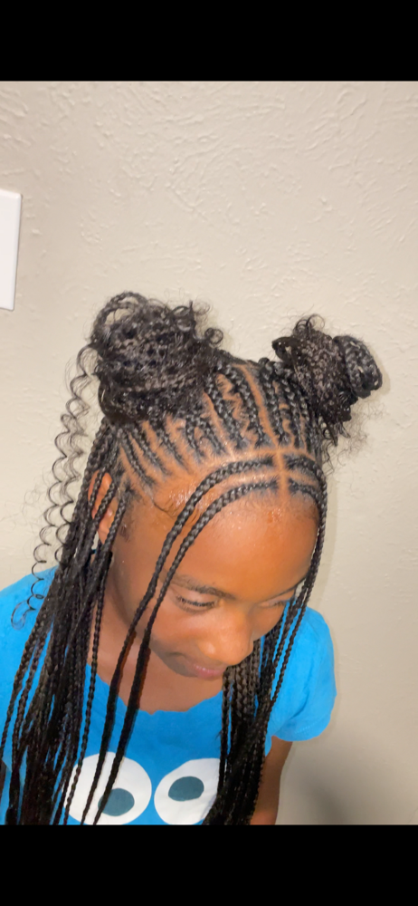 Fulani With Curls (Child) at The Gold Process in Arlington, TX