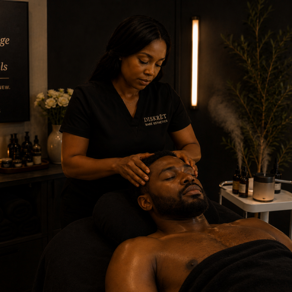 4 Layer Facial at Diskrēt Bare Esthetics in Dallas, TX