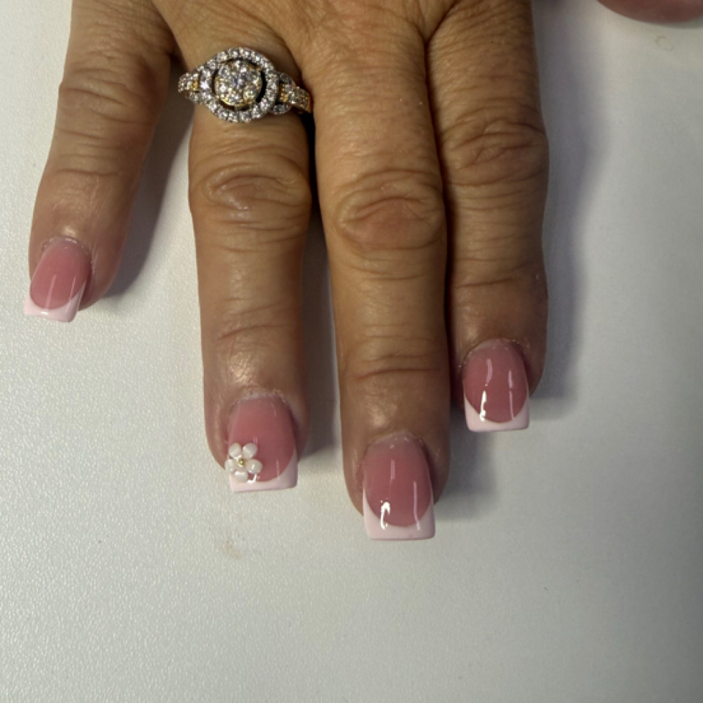 Acrylic Nails Special at Taj Threading Salon in Fowler, CA