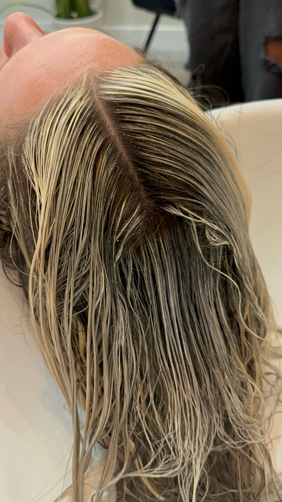 Full Custom Color/Blonding Teir 1 at Casa Mane Salon in Scottsdale, AZ