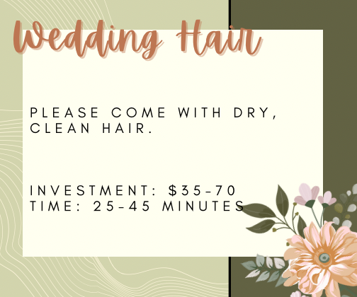 Wedding Hair