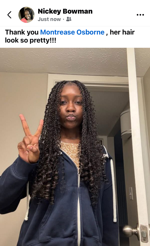 Sangalese Twist Bob