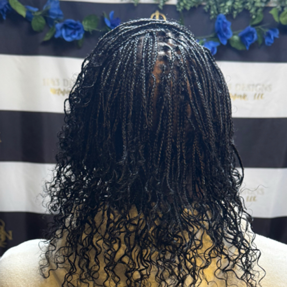 Adult Microloc initial install (with extensions starting at 12 inches) at 1143 Designs Network LLC in Chesapeake, VA