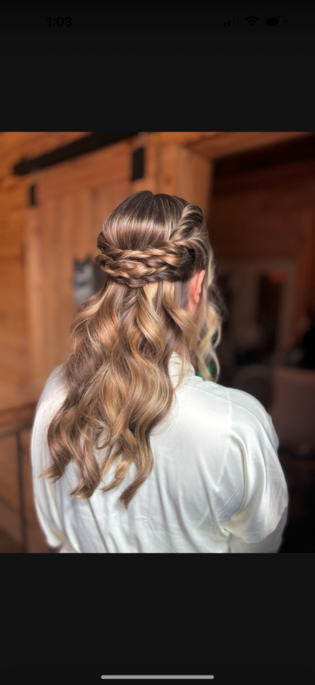 Bridal Hair Trial