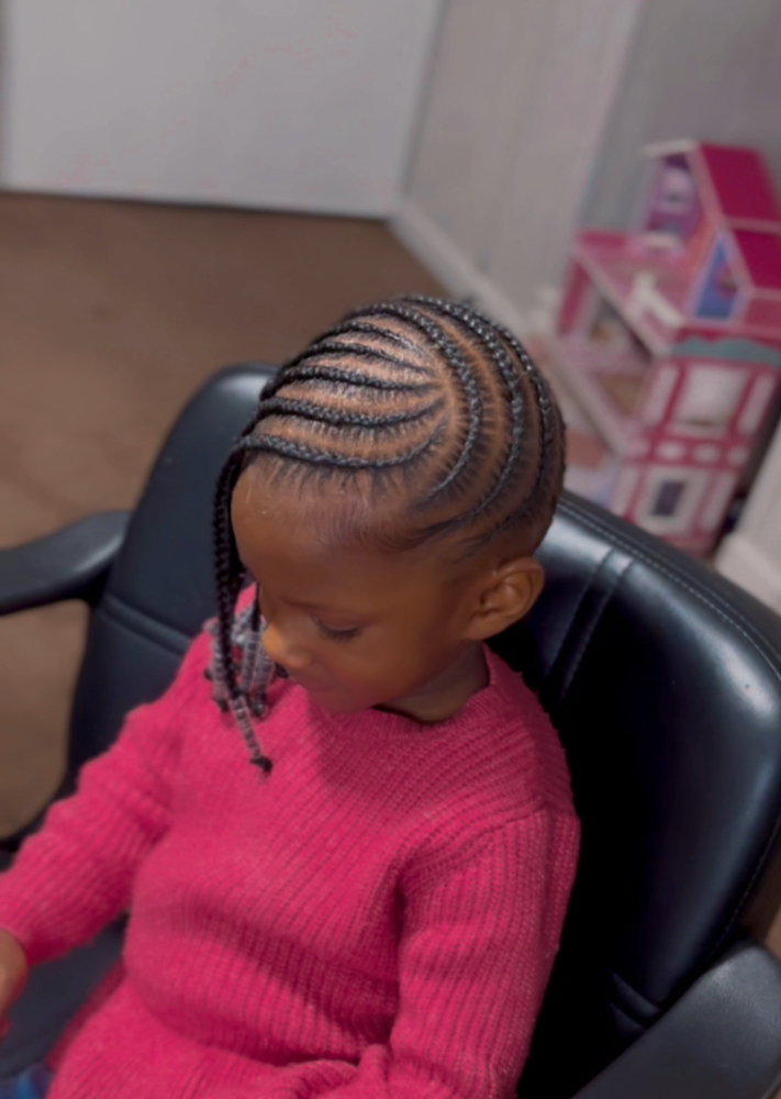 Kids braided style