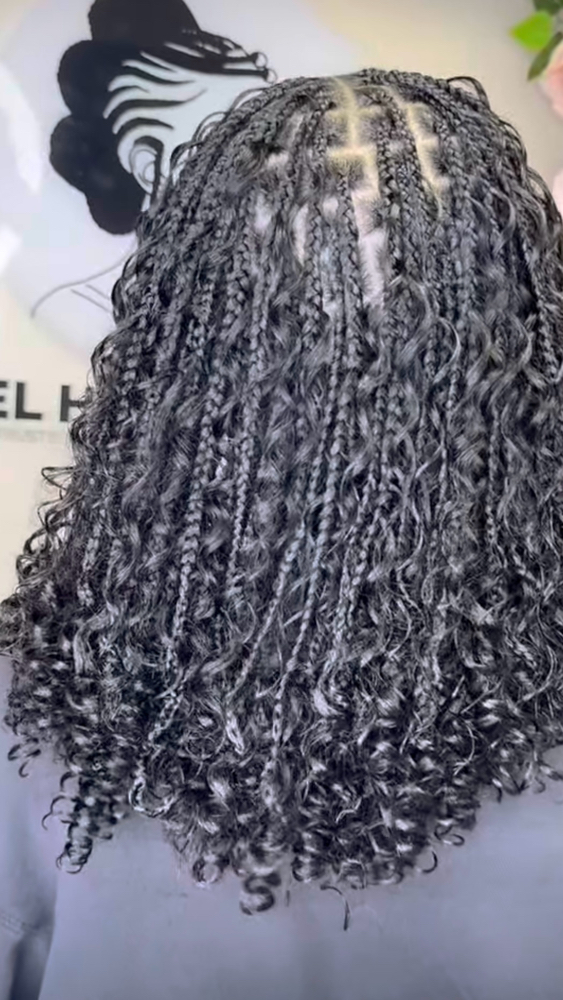 Small-Medium Boho Long Bob