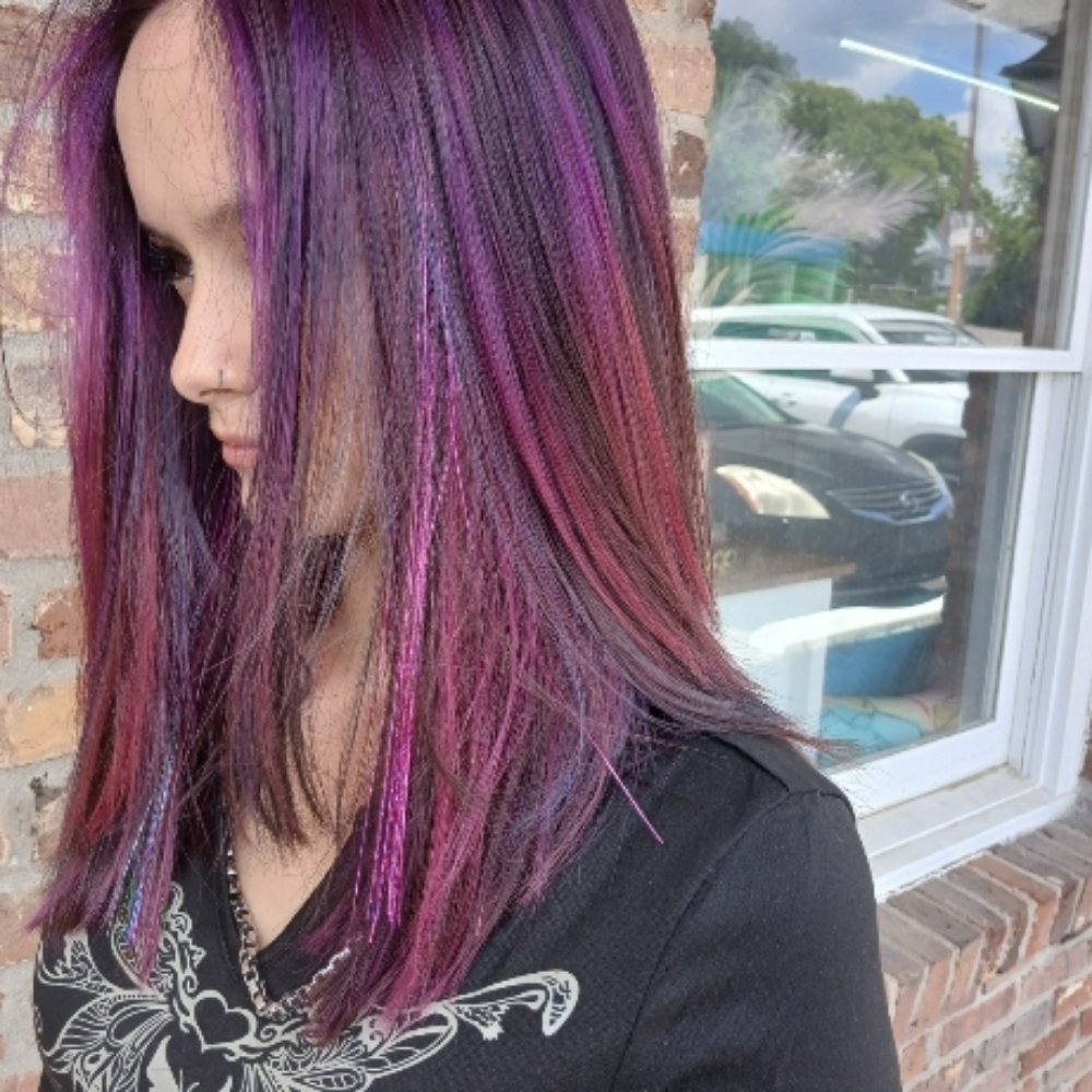 Hair Tinsel at Hair By Ashley in Radcliff, KY
