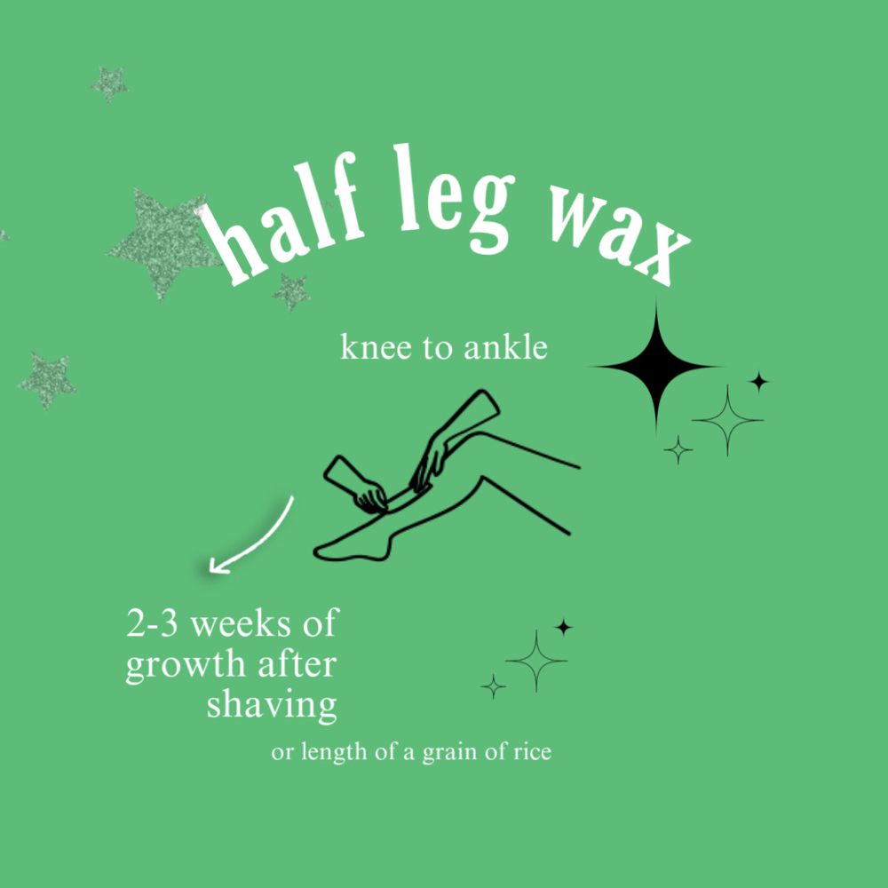 Half Leg Wax