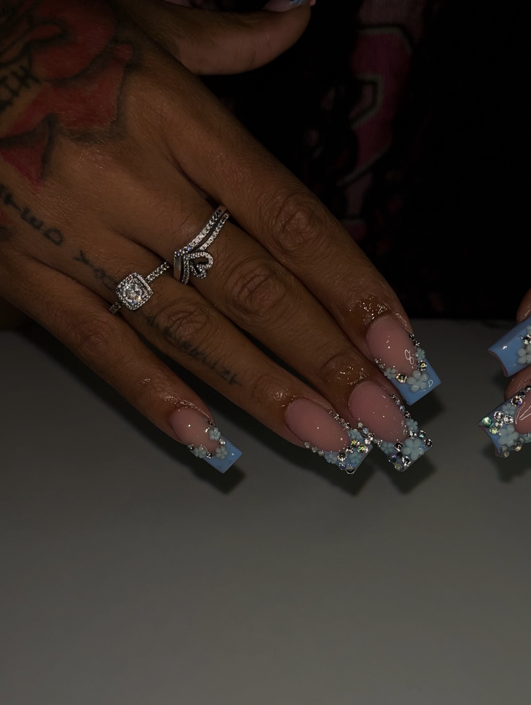 Bling Frenchies S-med Long
