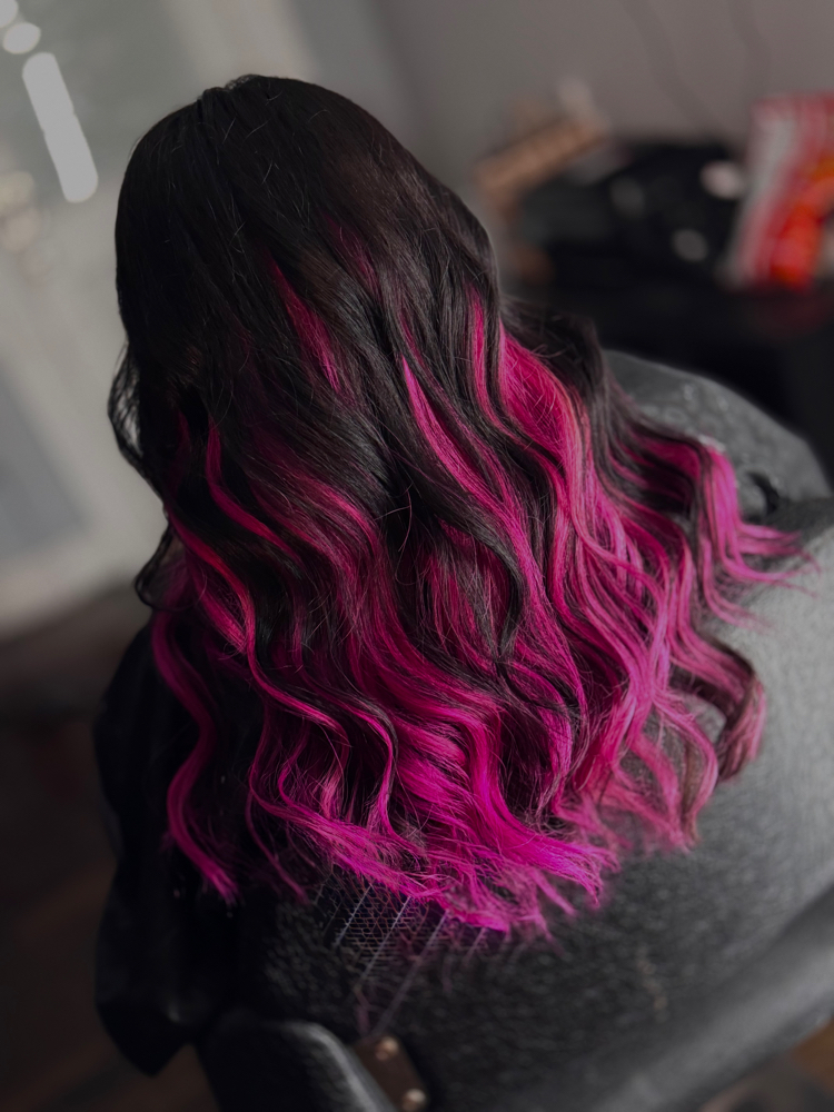 Peek-A-Boo Color at Hair By Michelle in Houston, TX