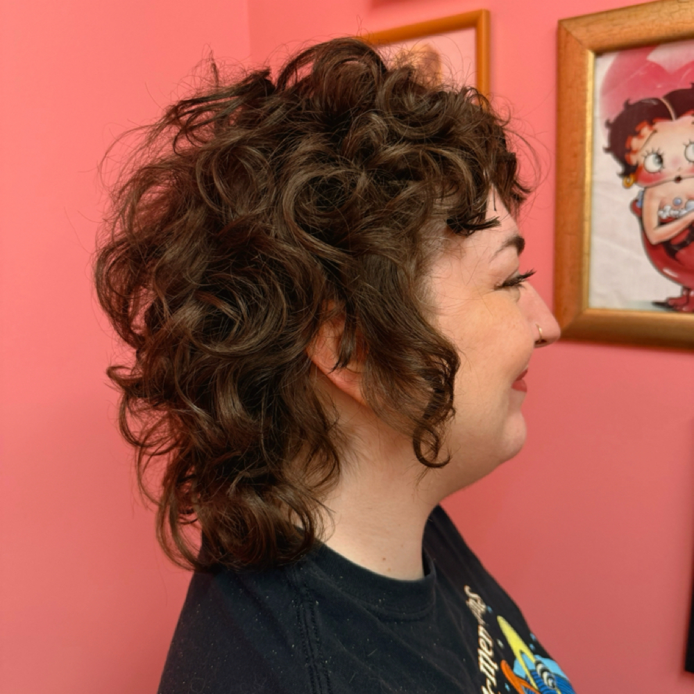 Extended Curly/Wavy Cut at IDK My BFF Tiggz in Portland, OR
