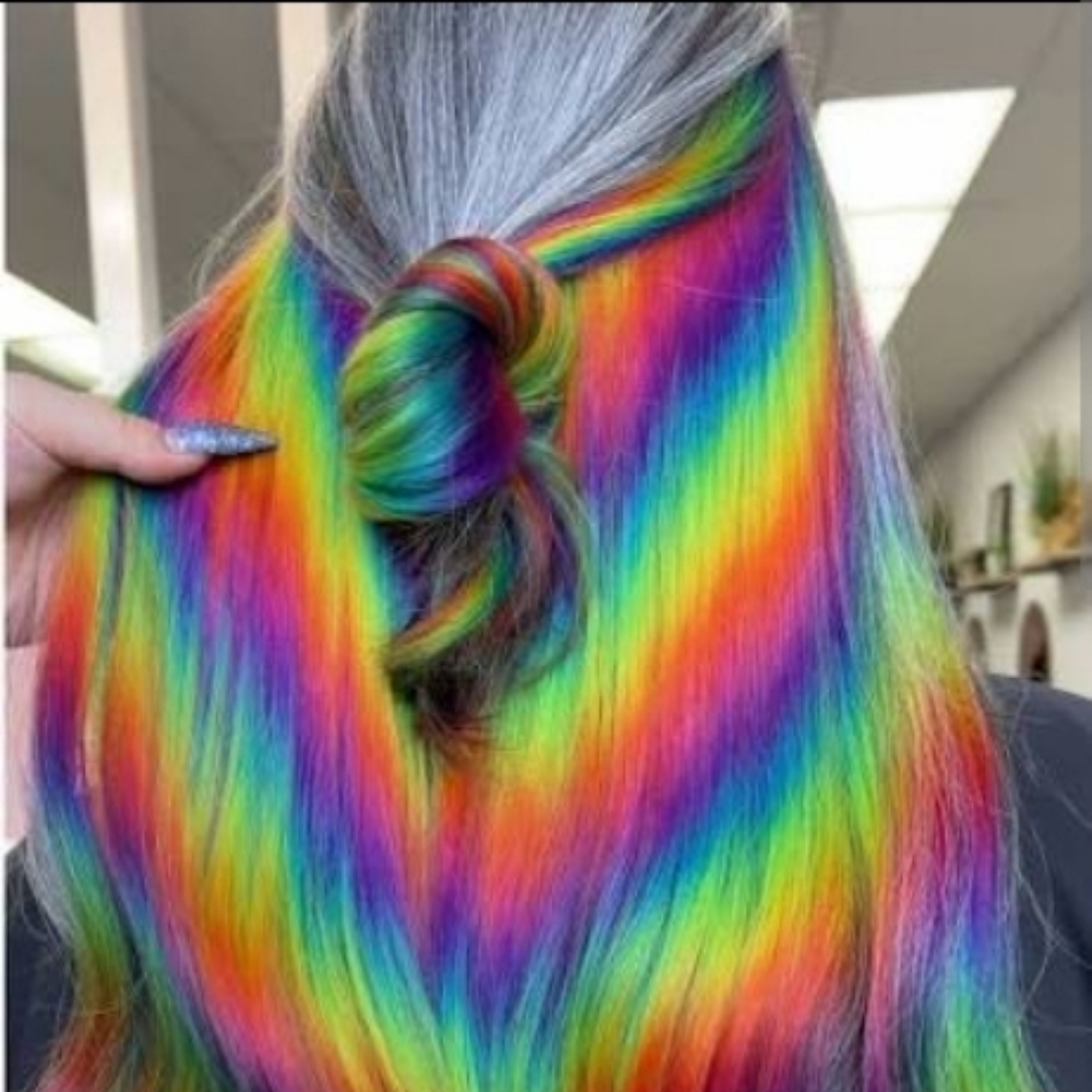 Vivid Color Transformations at Beauty And The Beard Salon in Mcminnville, TN