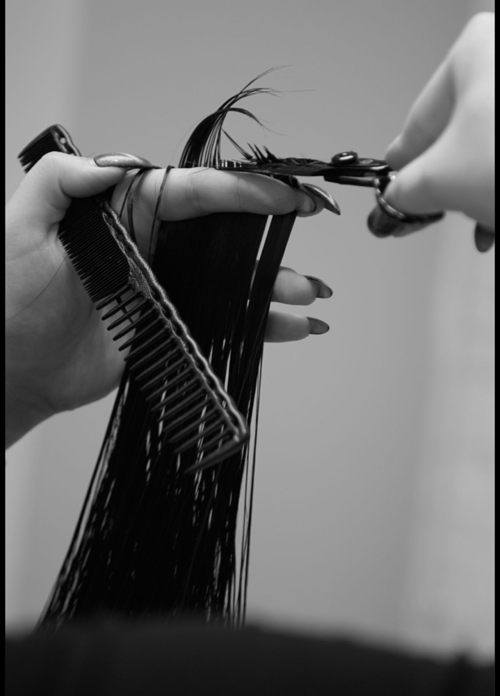 Womens Haircut at Nichole Pezan in Rockville, IN