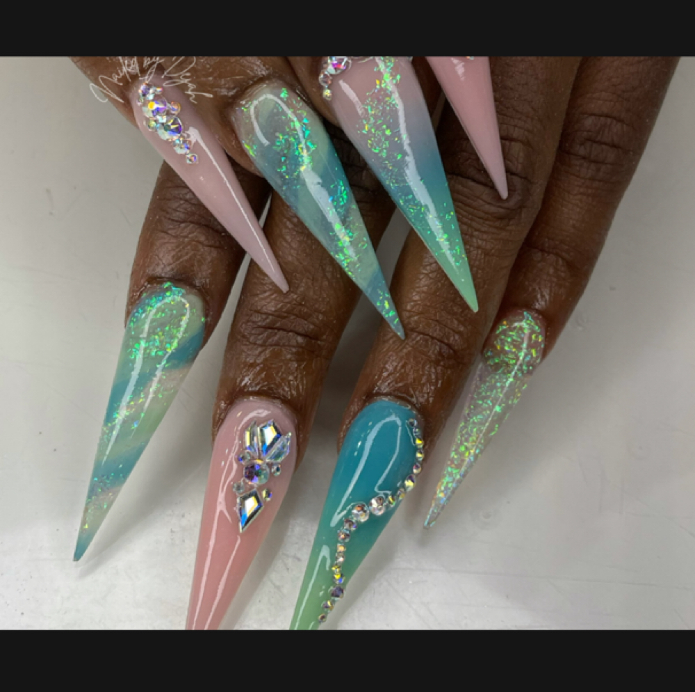 Tier 2 XL Freestyle Full Set at Queen’z & King’z Barber Salon in Murrieta, CA