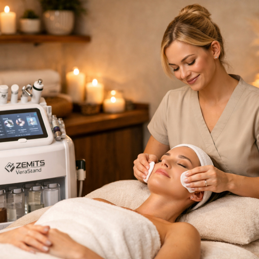 Hydrodiamond Facial / Hydrofacial at Bella Shell Spa in Spring Branch, TX