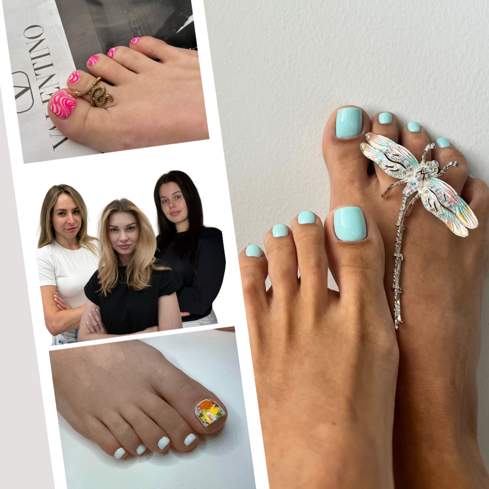 GEL DRY PEDICURE (No-chip)