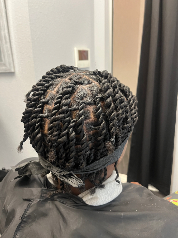 Kids Two Strand Twist Not Dreaded