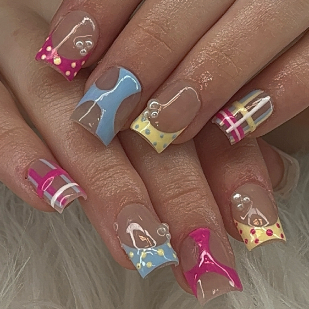 Gel X Freestyle at Gloss Salon and Spa in Louisville, KY